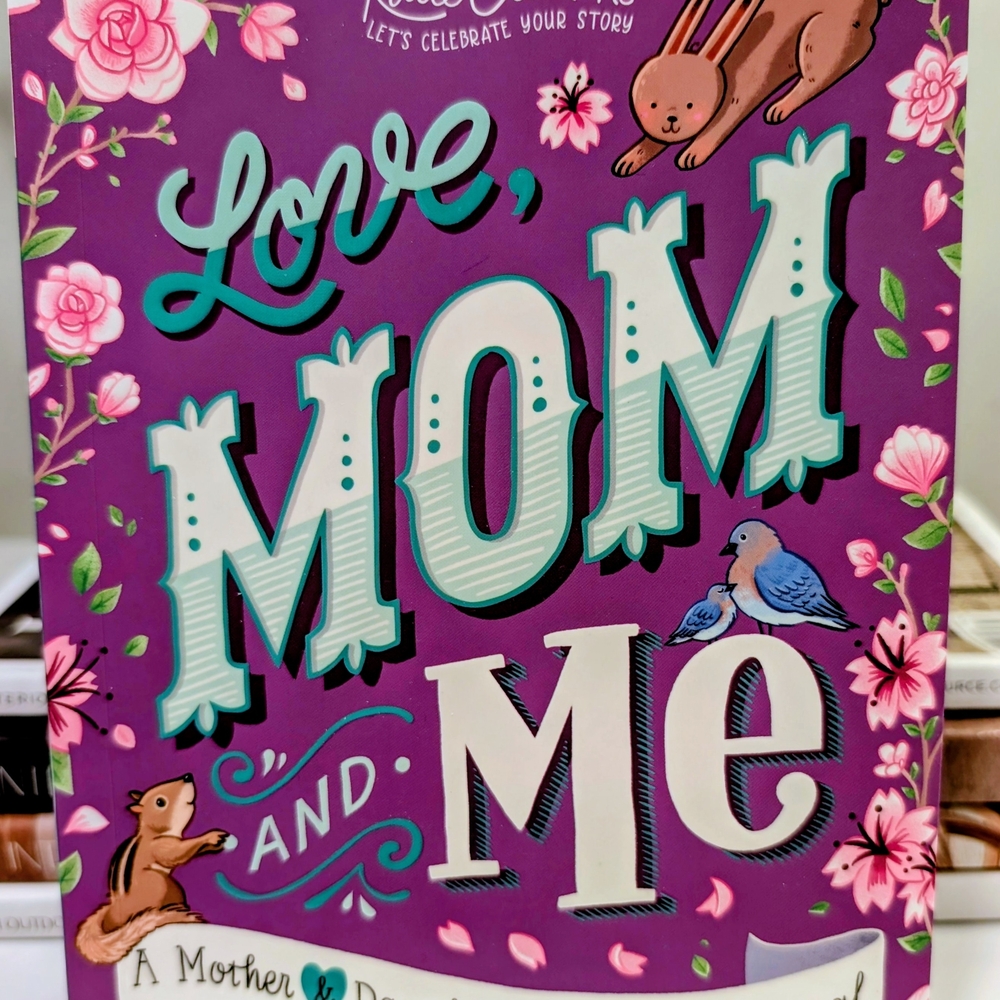 Purple 'Love, Mom and Me' Journal